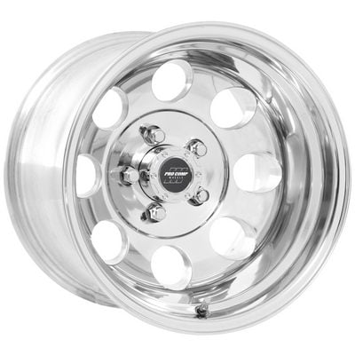 Pro Comp 69 Series Vintage Wheel, 15x10 with 5 on 5.5 Bolt Pattern - Polished - 1069-5185